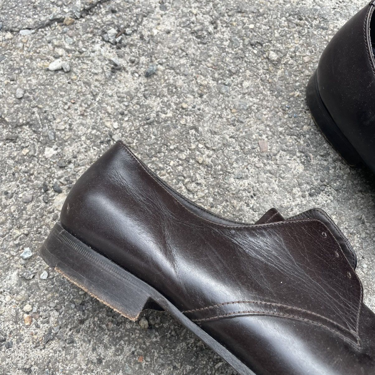 Prada 9.5 old luxury Prada Men Leather Ankle Boots Shoes oxford Size US 9.5 / EU 42-43 - 2 Thumbnail