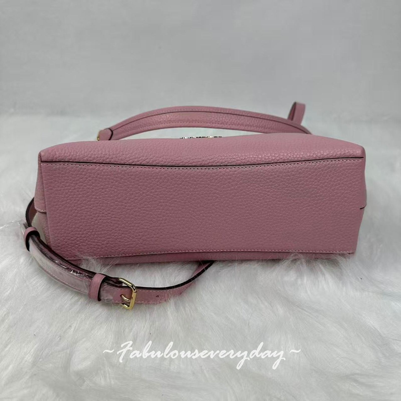 Coach Coach Laurel Shoulder Bag Crossbody Leather CR148 Pink NWT Size ONE SIZE - 7 Thumbnail
