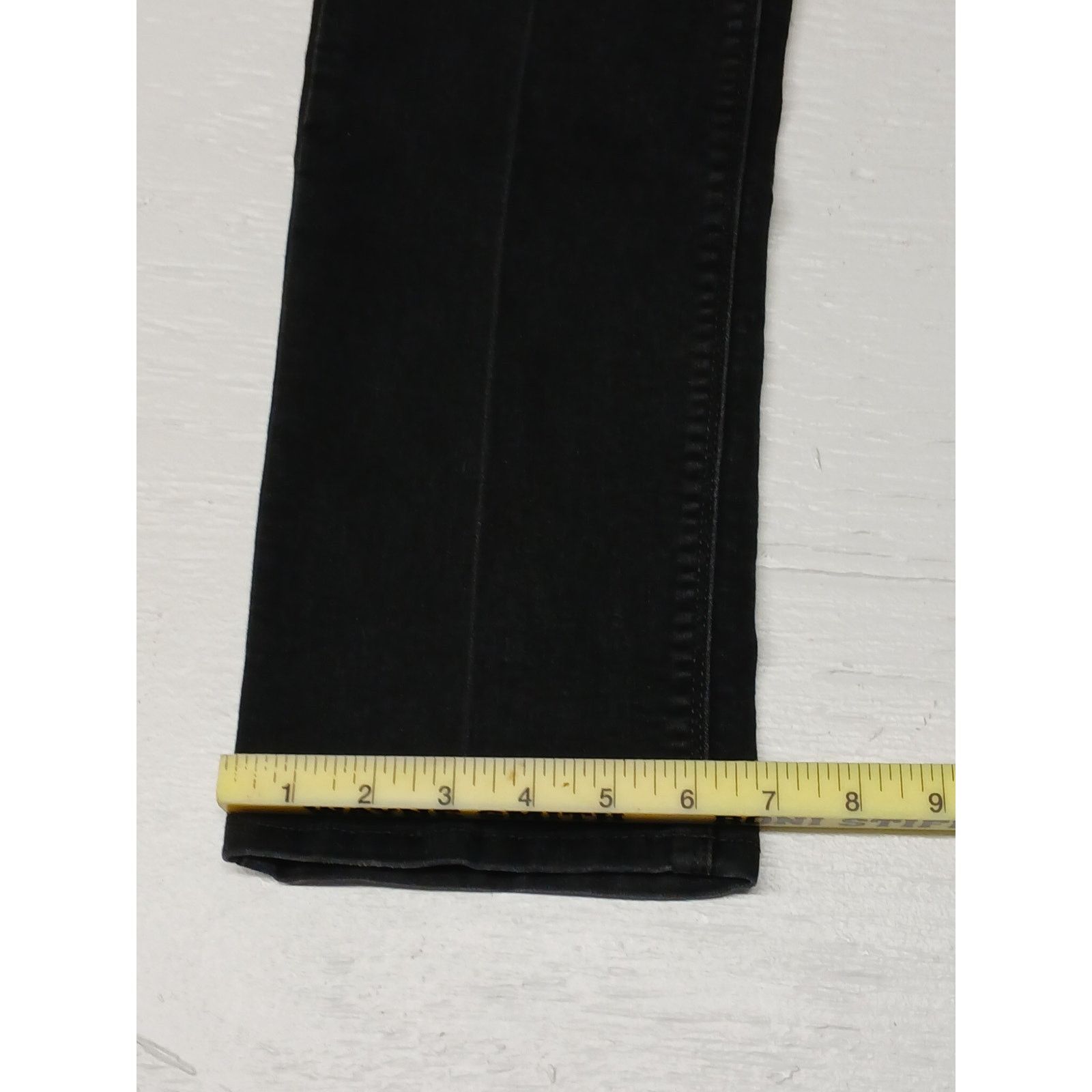 Other The Limited Denim Simply Straight 917 (6L) Black Jeans Size 28" / US 6 / IT 42 - 2 Thumbnail