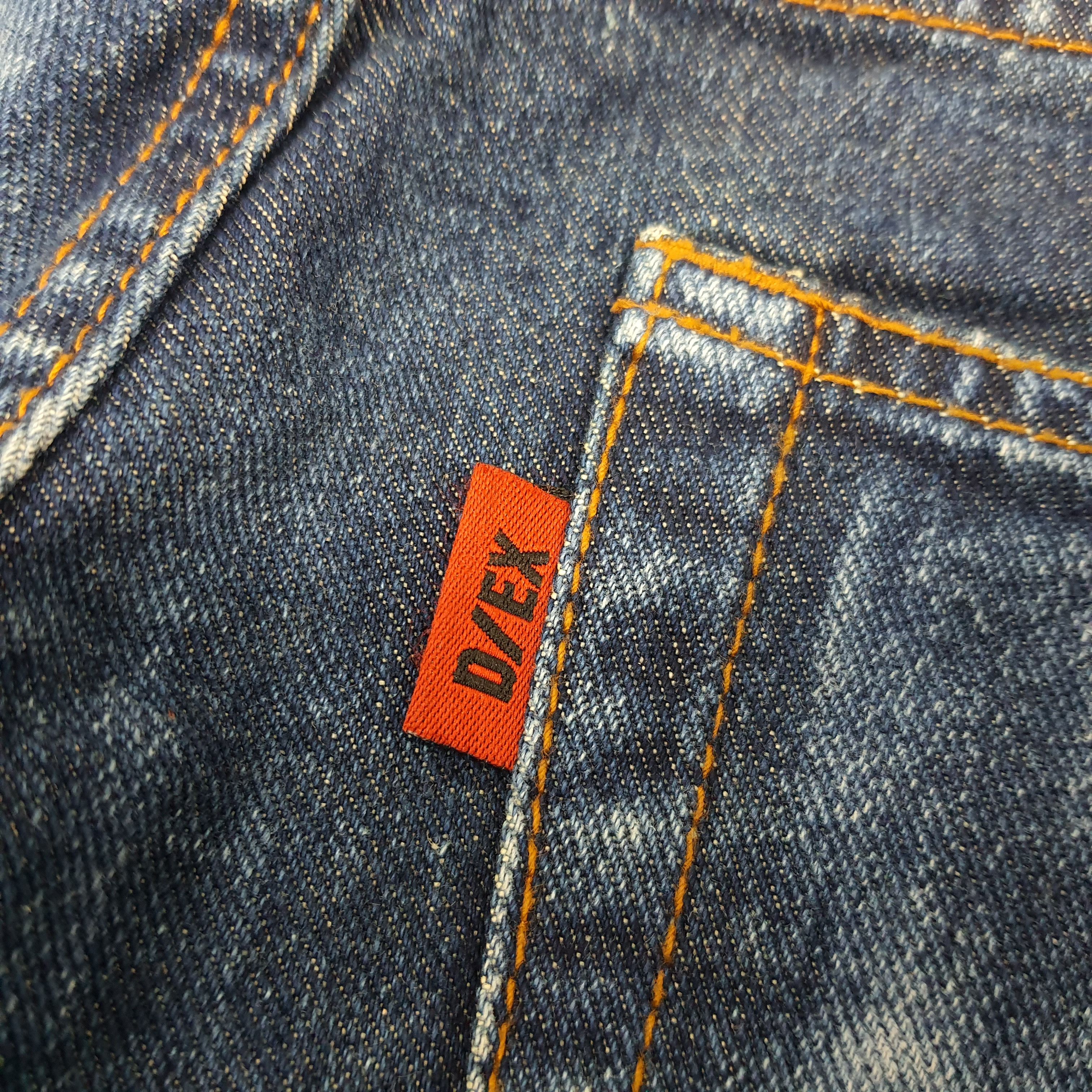 Vintage Vintage D/EX Denim Exchange Distressed Paint Jeans C272N2 Size US 33 - 8 Thumbnail