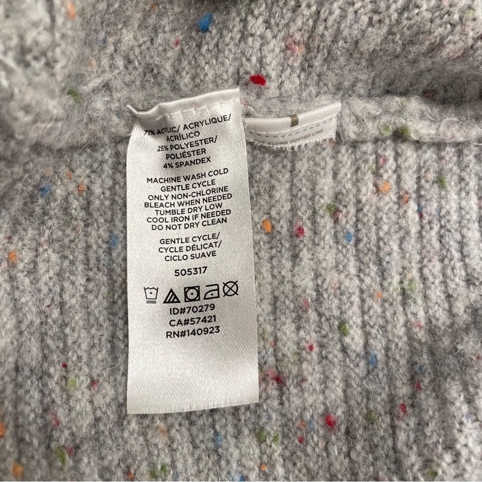 Loft Ann Taylor LOFT Cowl Neck Sweater XXSP Size XXS / US 00 / IT 34 - 13 Thumbnail