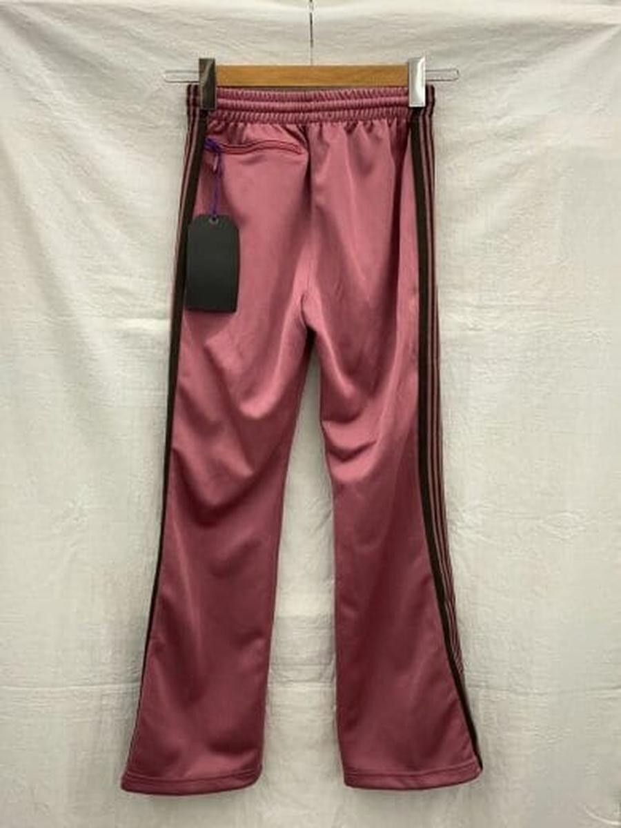 Needles Boots-Cut Track Pants Jersey Polyester Pink