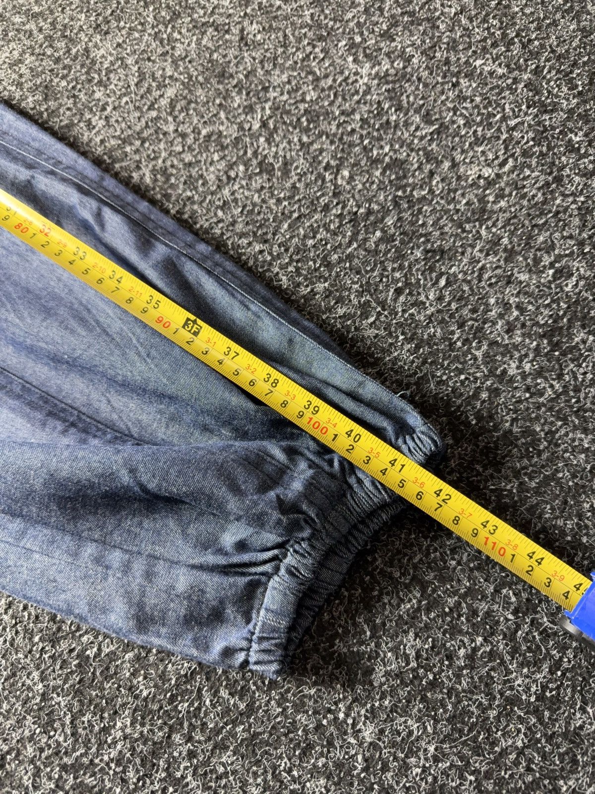 Avant Garde Japanese Denim Cargo Utility Asymmetric Pants