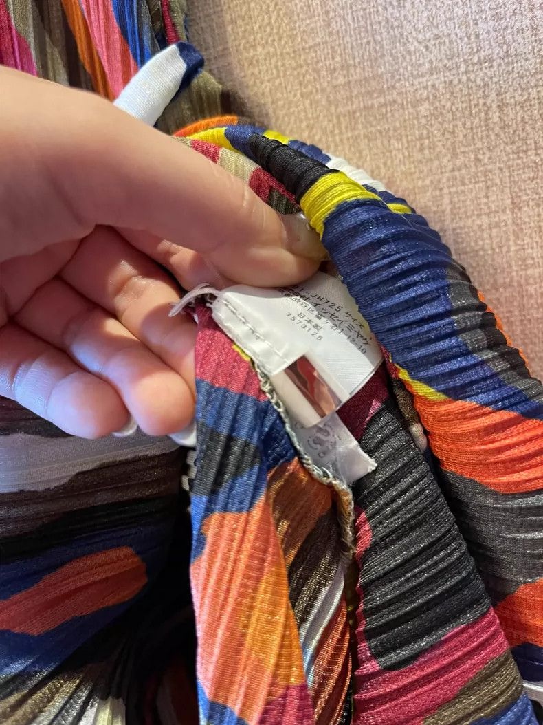 Issey Miyake Issey Miyake size:1 Colorful annual ring dress Size S / US 4 / IT 40 - 4 Thumbnail