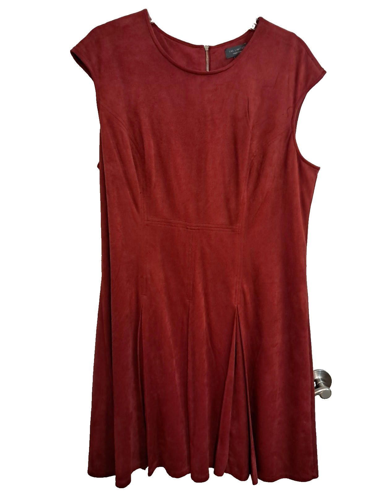 Other NWT The Limited Collection Red Faux Suede Dress. Sz XL Size XL / US 12-14 / IT 48-50 - 1 Thumbnail