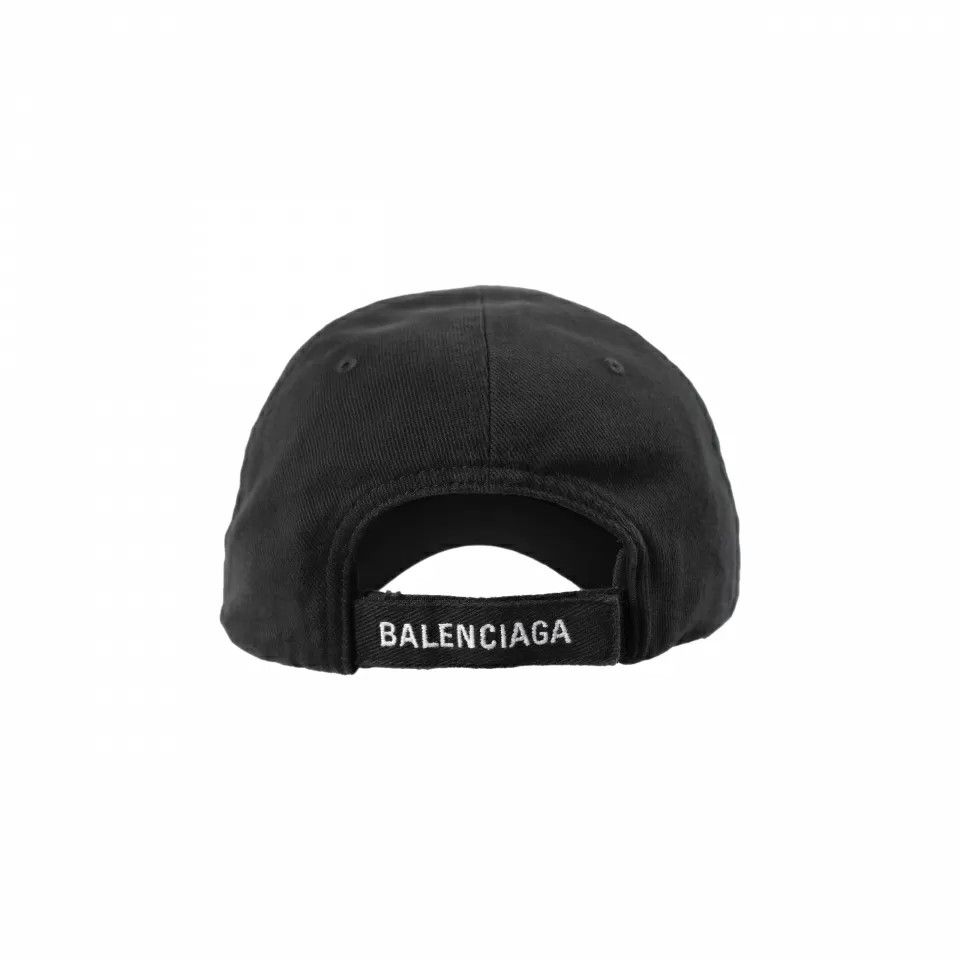 Balenciaga o1la1rc1a0924 Size: L / Hat Space Cap in Black Size ONE SIZE - 6 Thumbnail