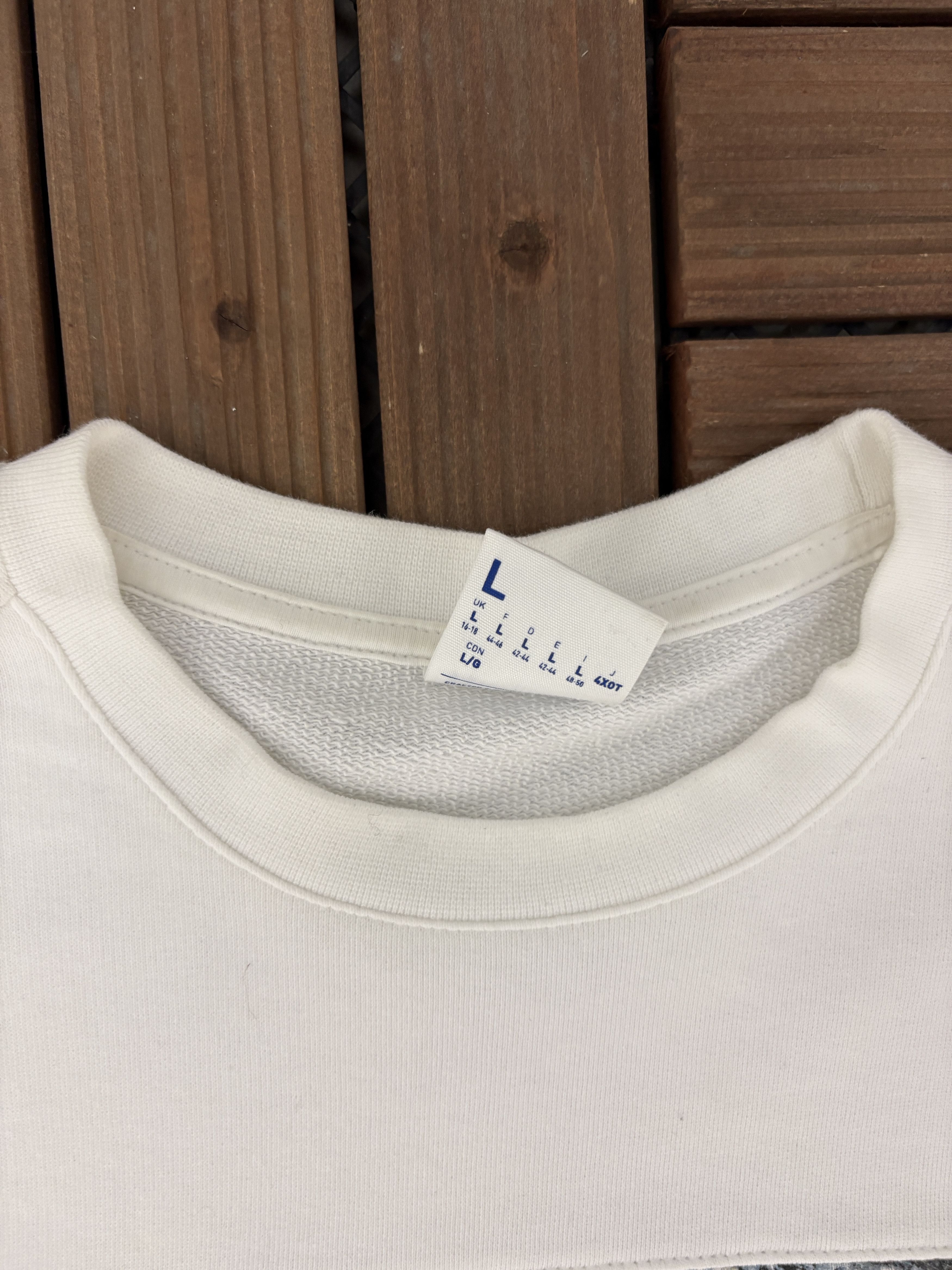 Reebok Reebok Classic White Long Sleeve Shirt Size US L / EU 52-54 / 3 - 6 Thumbnail