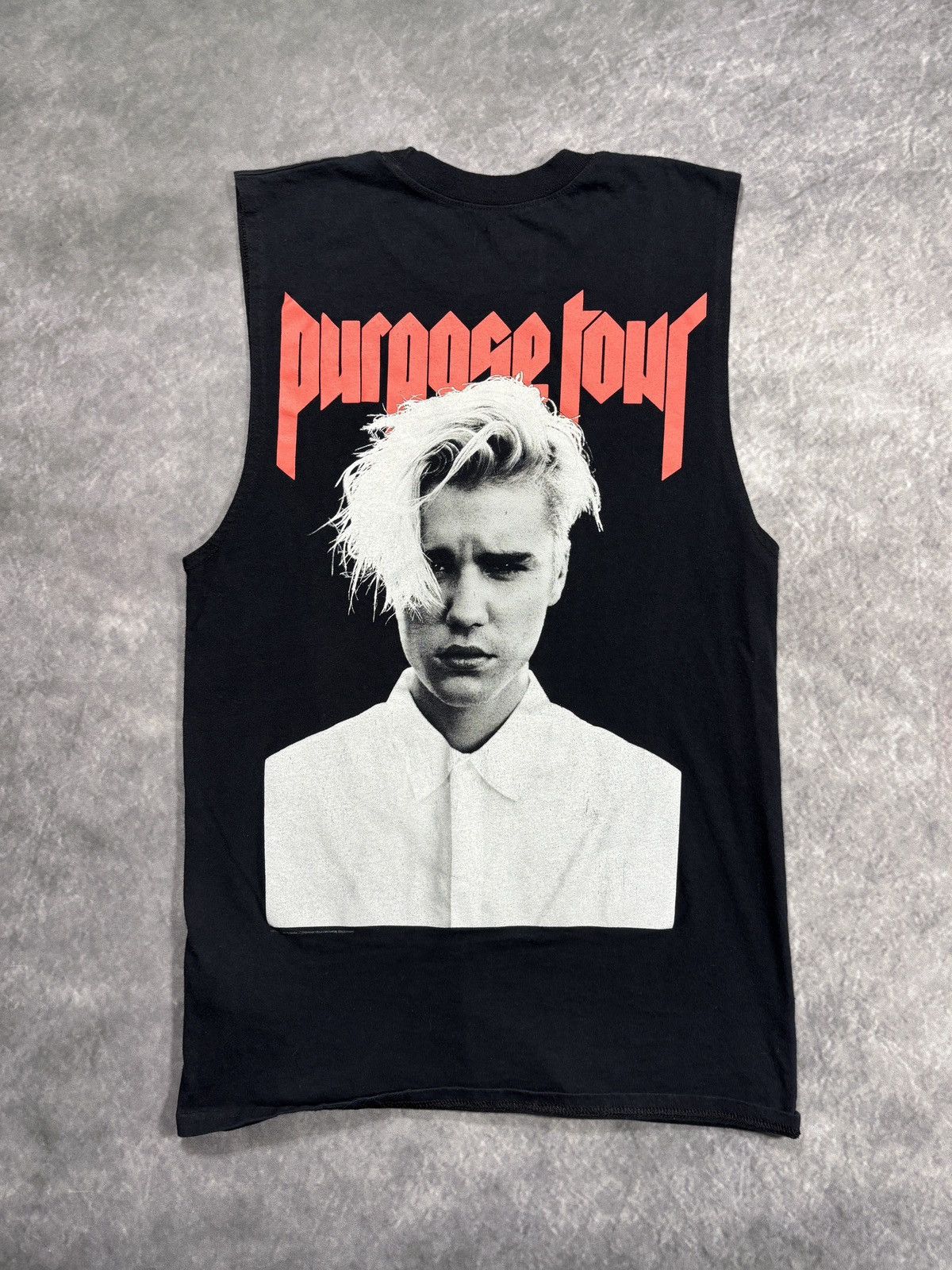 Justin Bieber 2016 Justin Bieber Purpose Tour Tank Top FOG Jerry Lorenzo Size US S / EU 44-46 / 1 - 1 Thumbnail