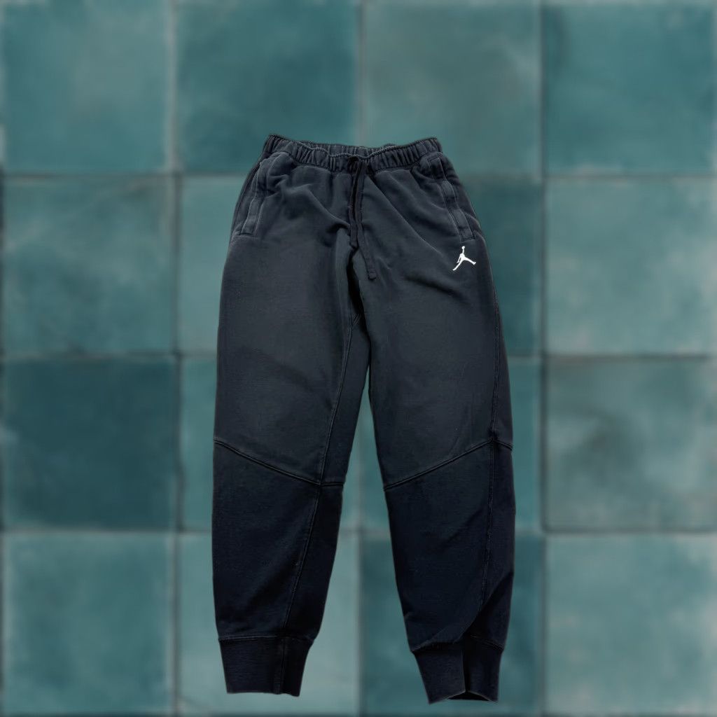 Jordan Brand Jordan Pants Mens Small Black Dri-FIT French Terry Joggers Sweatpants DQ7332-010 Size US 29 - 1 Thumbnail