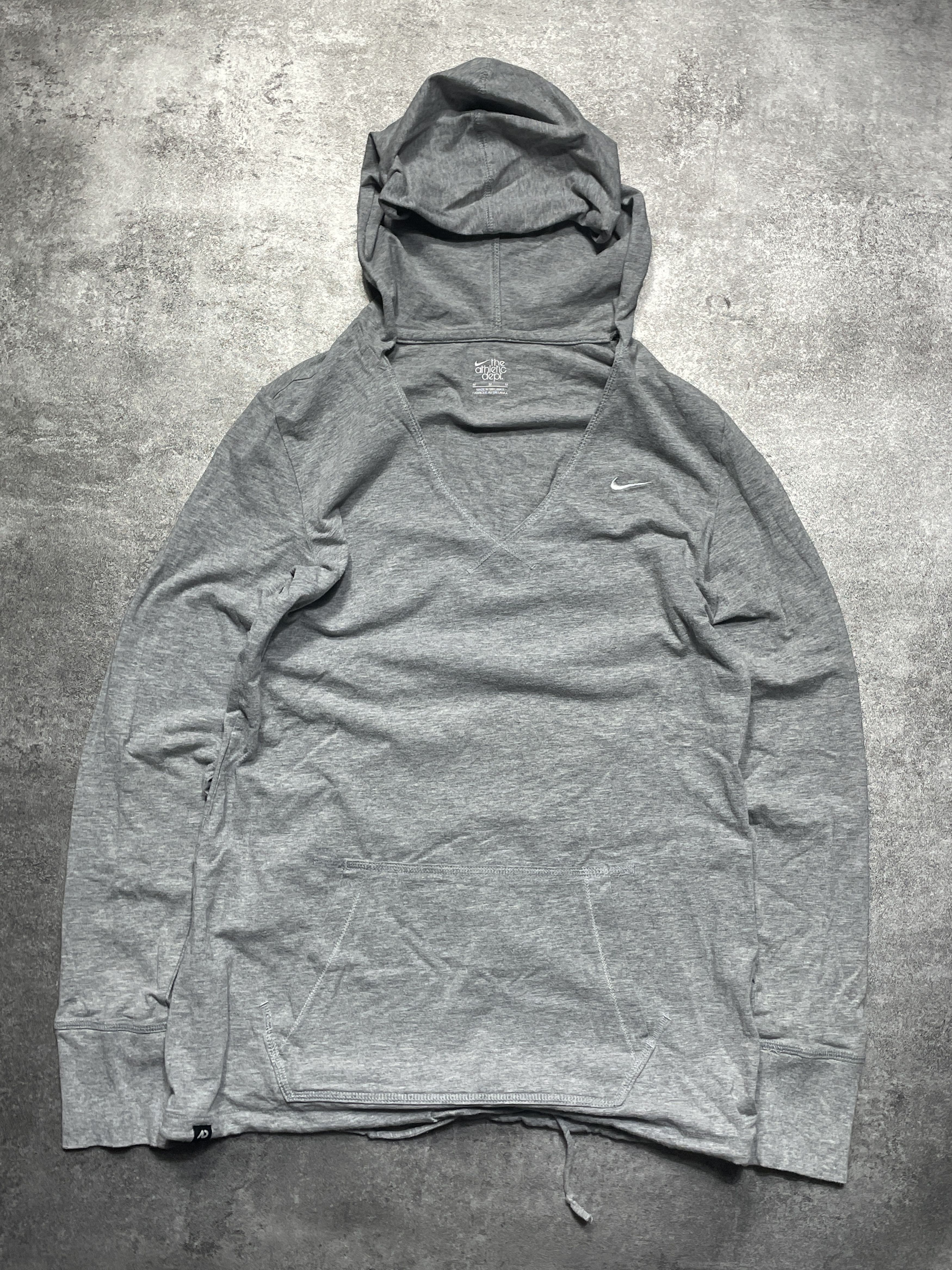 Nike 🔥RARE🔥Nike Vintage Late 00s Y2K Thin Hoodie Swoosh Size M / US 6-8 / IT 42-44 - 1 Thumbnail