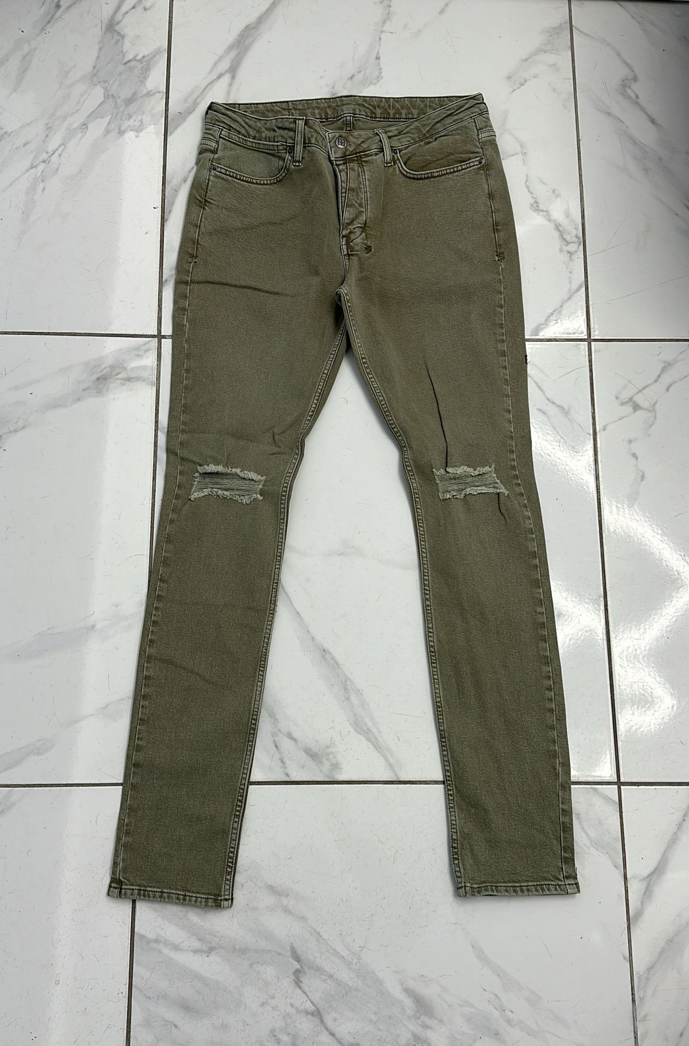 Ksubi Ksubi Van Winkle Green Jeans Size 33 Size US 33 - 1 Thumbnail
