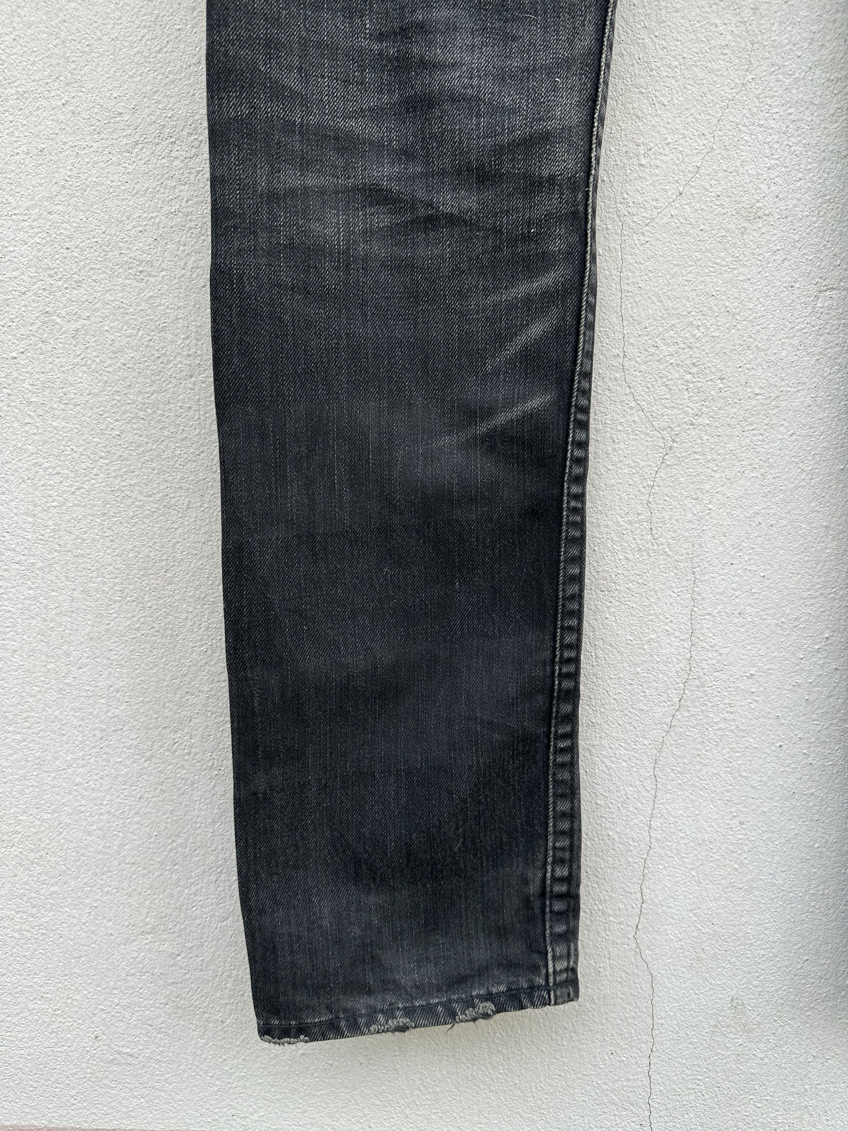 Yasuyuki Ishii Vintage Japanese Brand Troiso Distressed Flare Denim Jeans Size US 32 / EU 48 - 18 Thumbnail