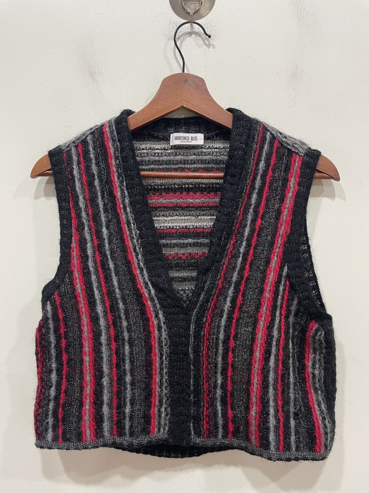 Hiroko Koshino Homme Hiroko Koshino Sweater Vest Size ONE SIZE - 1 Thumbnail
