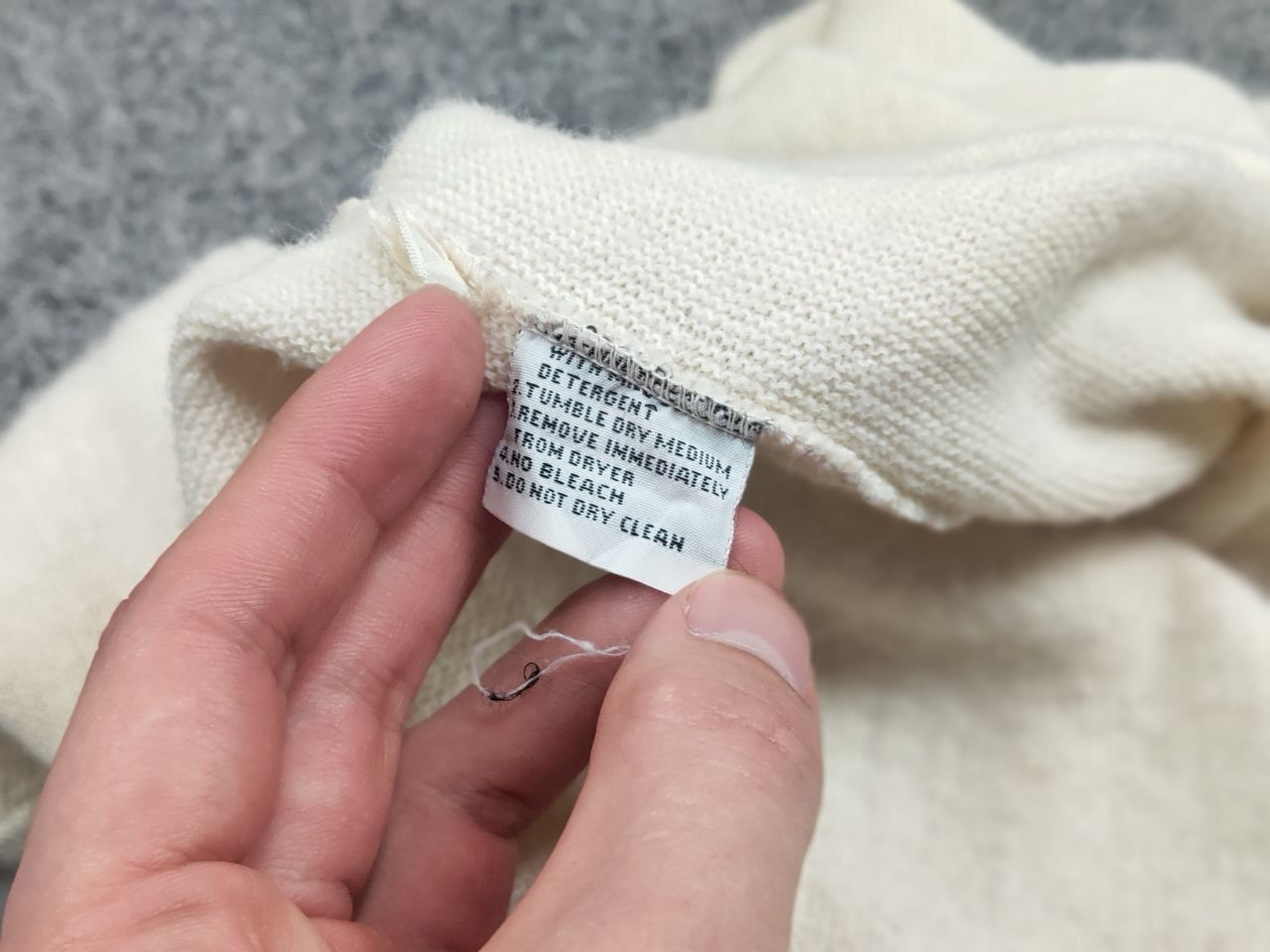 Lacoste Rare Vintage 90's Izod Lacoste Logo Beige cardigan Sweater Size US M / EU 48-50 / 2 - 19 Thumbnail