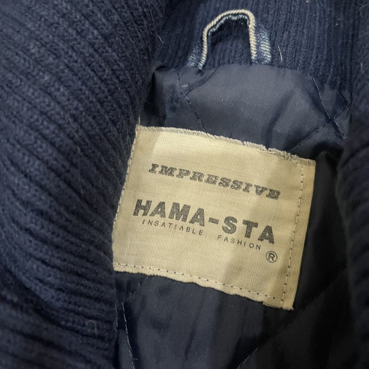 Japanese Brand Vintage HAMA-STA Denim Bomber Style Jacket Size US M / EU 48-50 / 2 - 10 Thumbnail