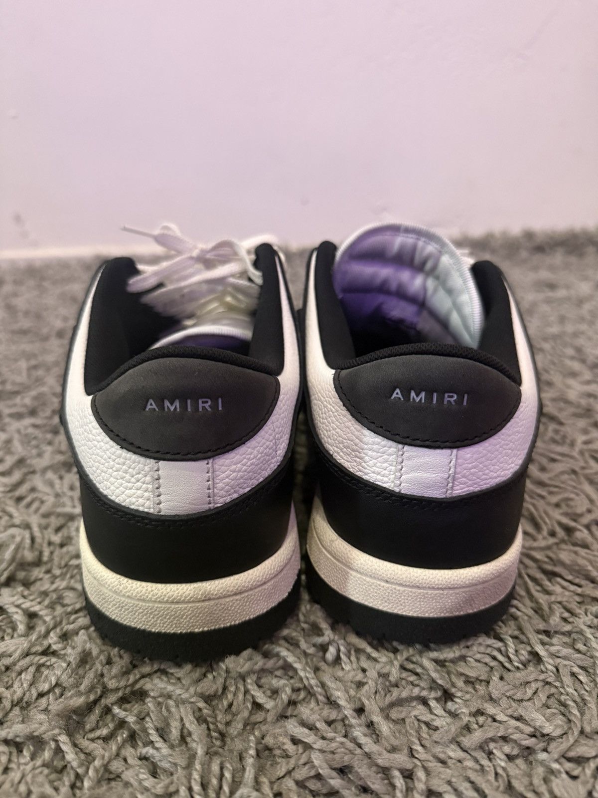 Amiri Amiri Skel Top Low Size US 12 / EU 45 - 5 Thumbnail