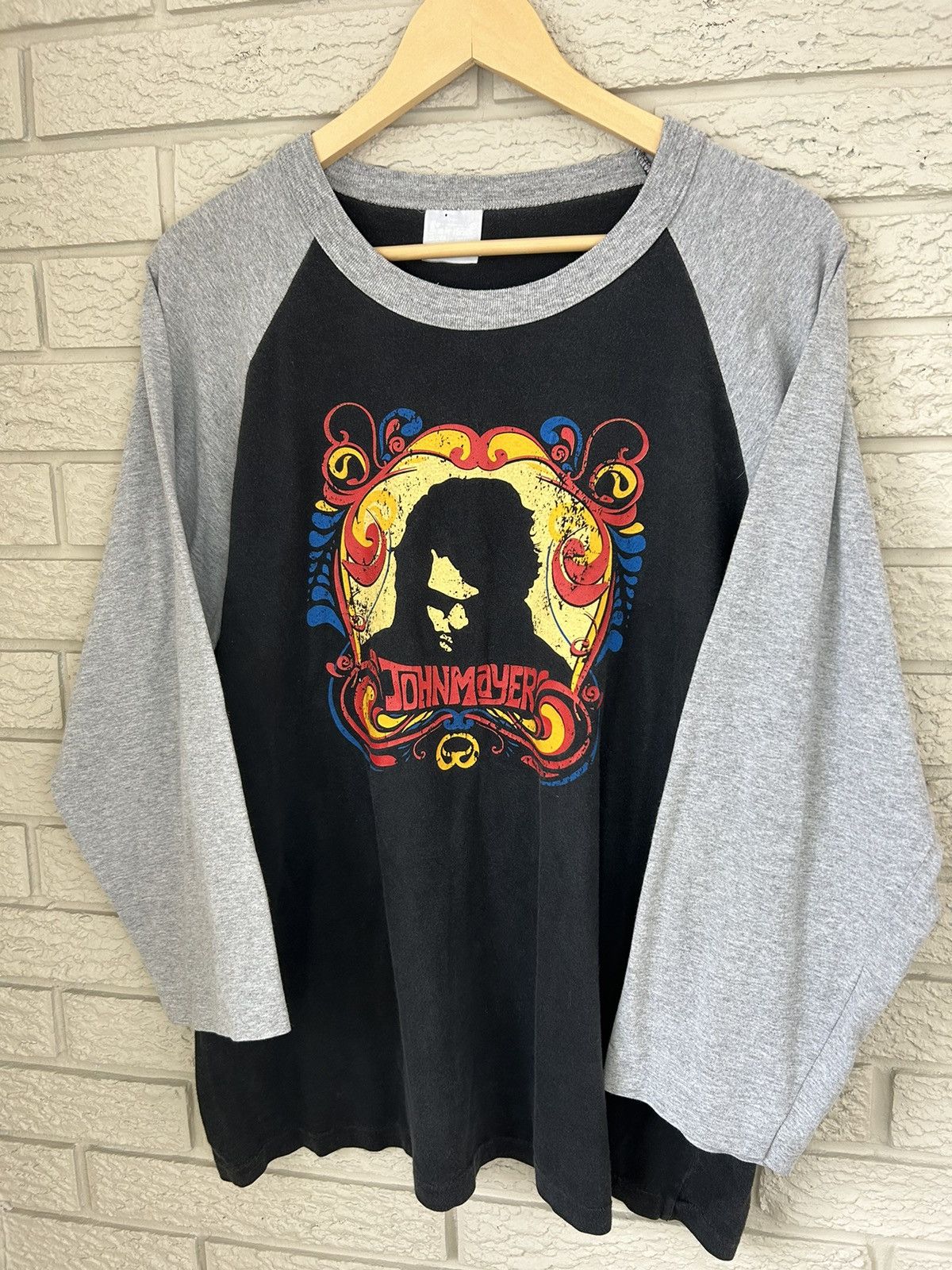 Band Tees × Vintage Vintage John Mayer Graphic Long Sleeve Shirt Size US L / EU 52-54 / 3 - 3 Thumbnail