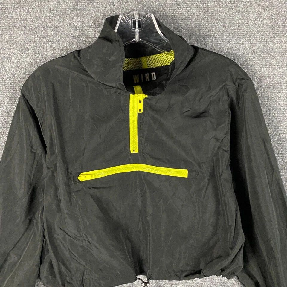 Other Love Tree Windbreaker Jacket Women's Medium 1/4 Zip M Size M / US 6-8 / IT 42-44 - 2 Thumbnail