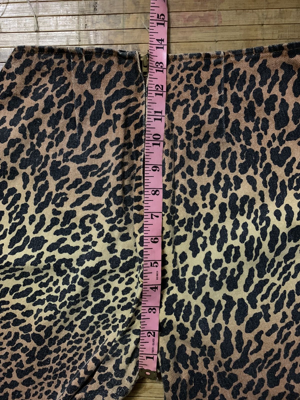 Made In The Shade × Vintage Vtg 70s-80s Made In The Shade Cheetah With Talon 42 Zipper Size 25" / US 0 / IT 36 - 19 Thumbnail