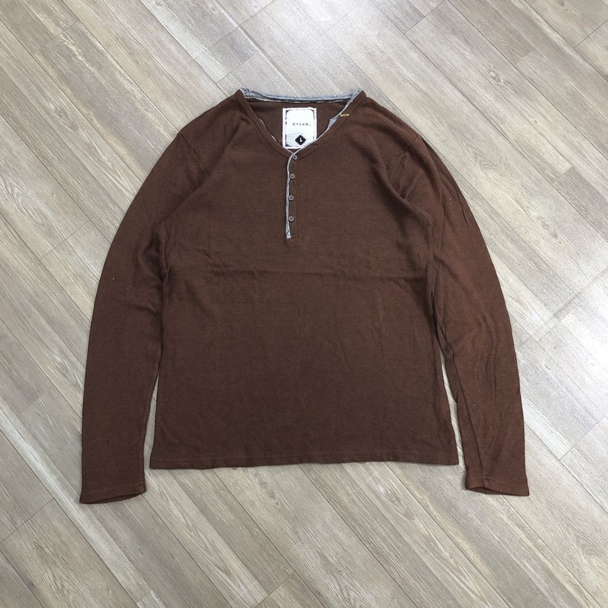 If Six Was Nine × Japanese Brand × Le Grande Bleu (L.G.B.) 2000s Quash Double Layers Goa Lgb Ifsixwasnine Long Sleeve Size US L / EU 52-54 / 3 - 1 Thumbnail