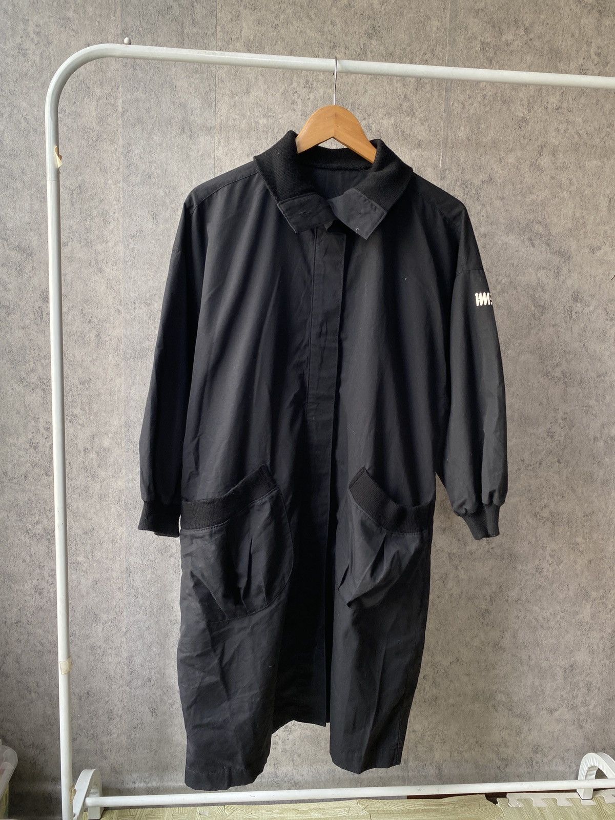 Issey Miyake Vintage 90s IM Miyake Design Studio Oversize Apron Jacket Size US XL / EU 56 / 4 - 1 Thumbnail