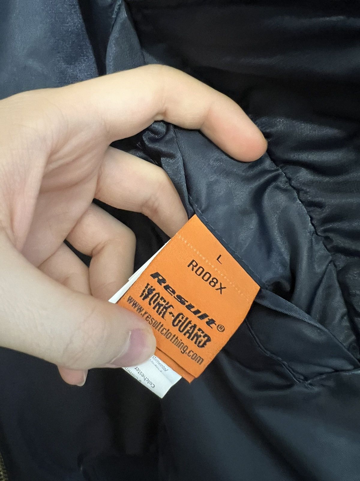 Vintage Ma1 Flyer Navy Vintage Nylon Bomber Jacket BoxyFit Oversize Size US L / EU 52-54 / 3 - 4 Thumbnail