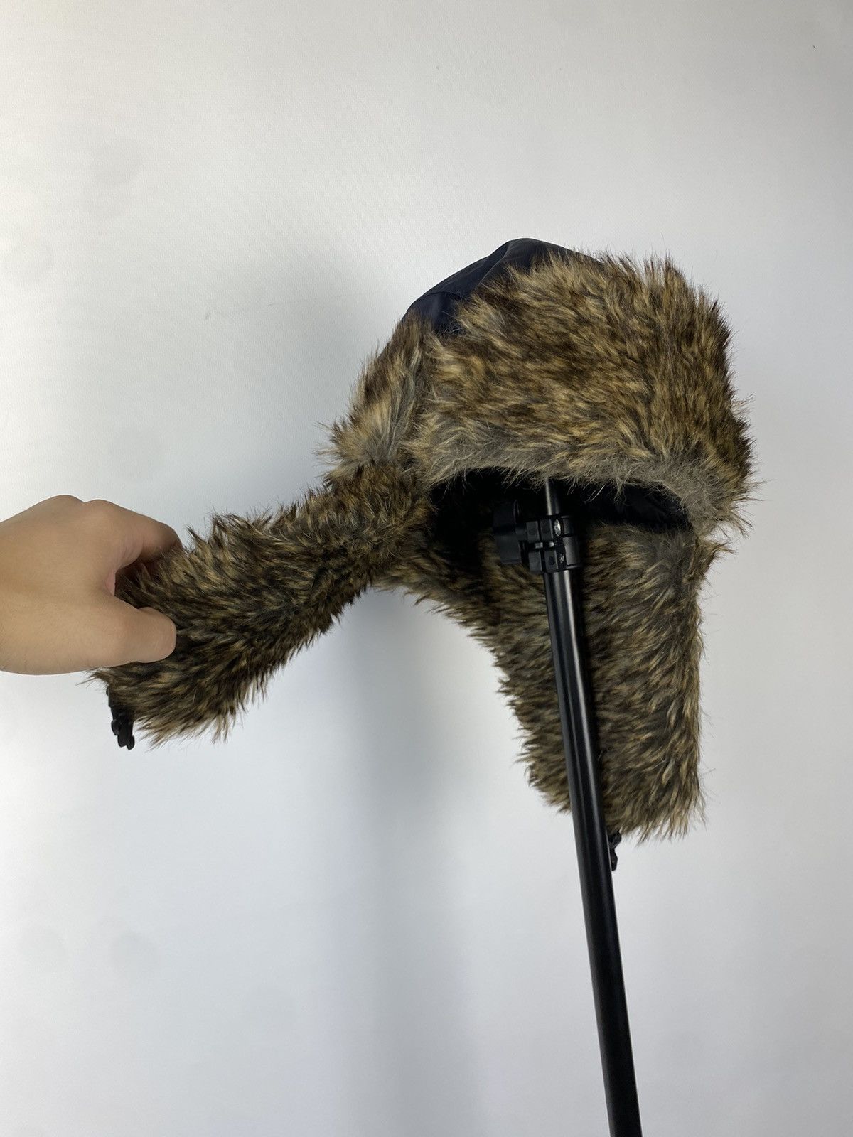Hysteric Glamour × Japanese Brand Y2K American Vintage Fuzzy Hat Mohair Ushanka Beauty Beast Size ONE SIZE - 5 Thumbnail