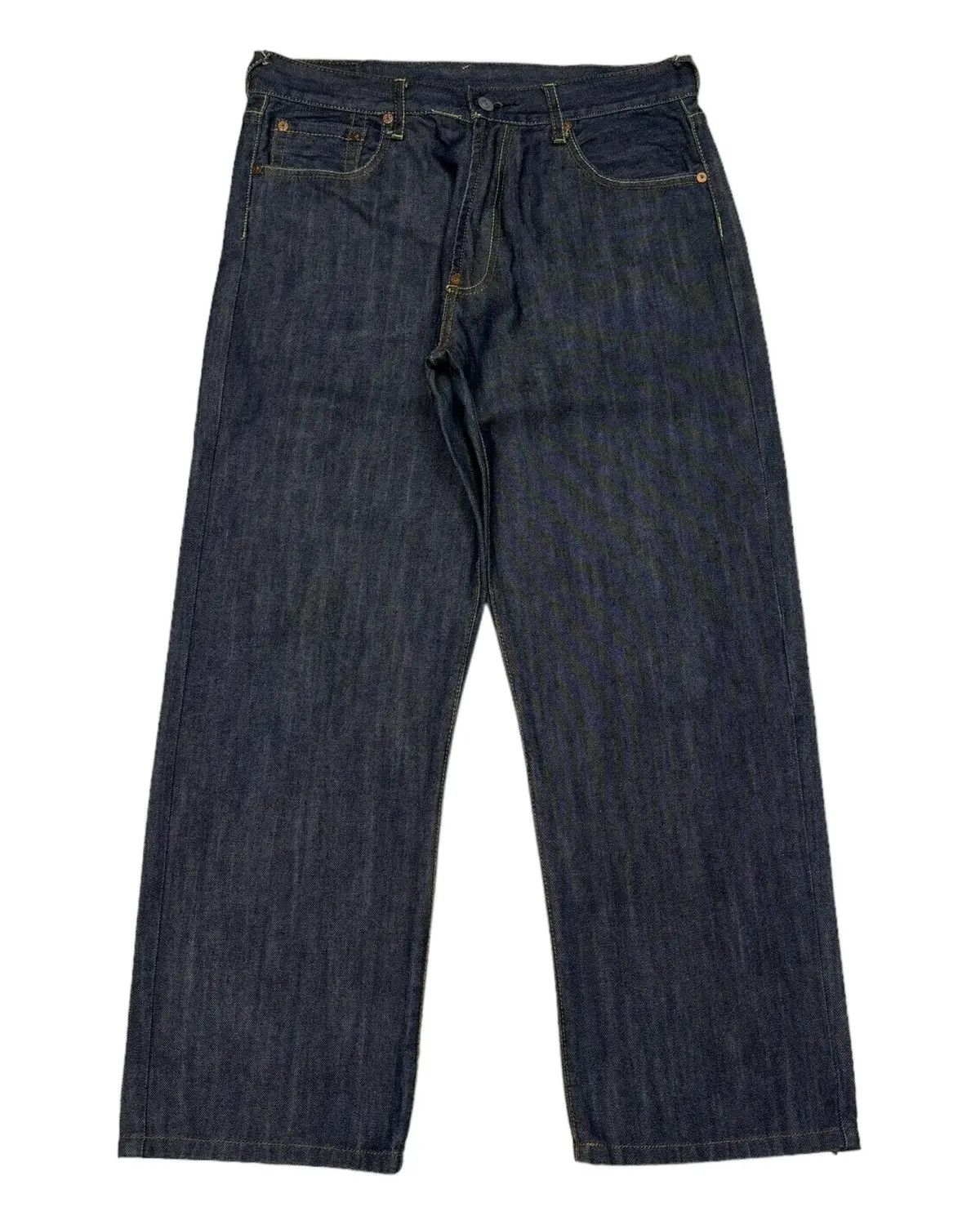 Japanese Brand EVISU JAPAN CUSTOM DAICOCK BAGGY DENIM JEANS Size US 32 / EU 48 - 3 Thumbnail
