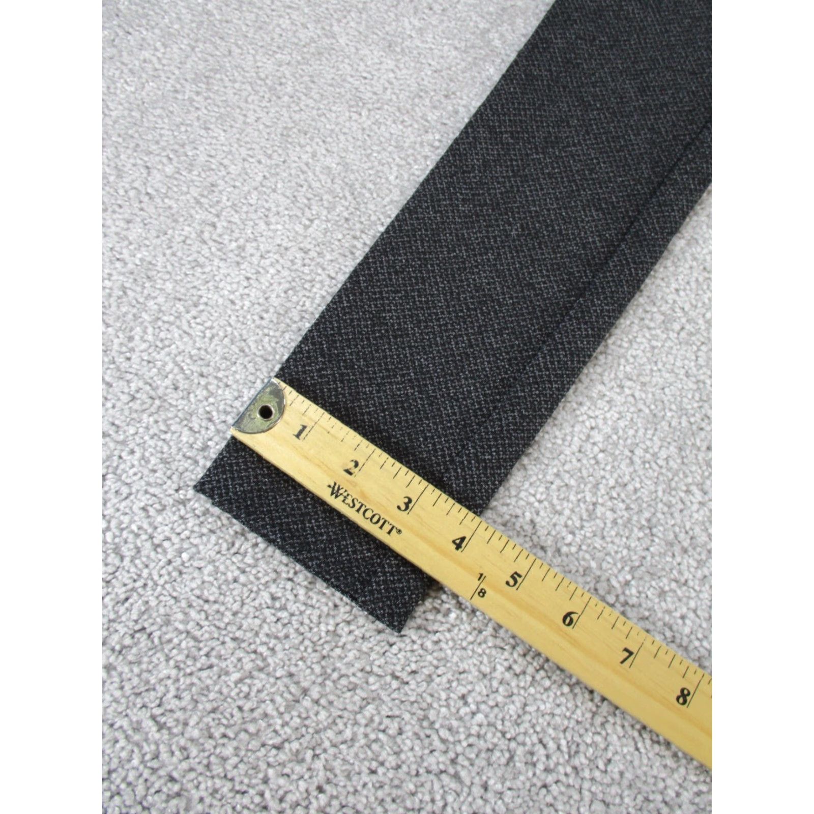Loft VINTAGE LOFT Pants Womens 0 Dark Gray Zip Pockets Skinny NEW Size 25" / US 0 / IT 36 - 5 Thumbnail