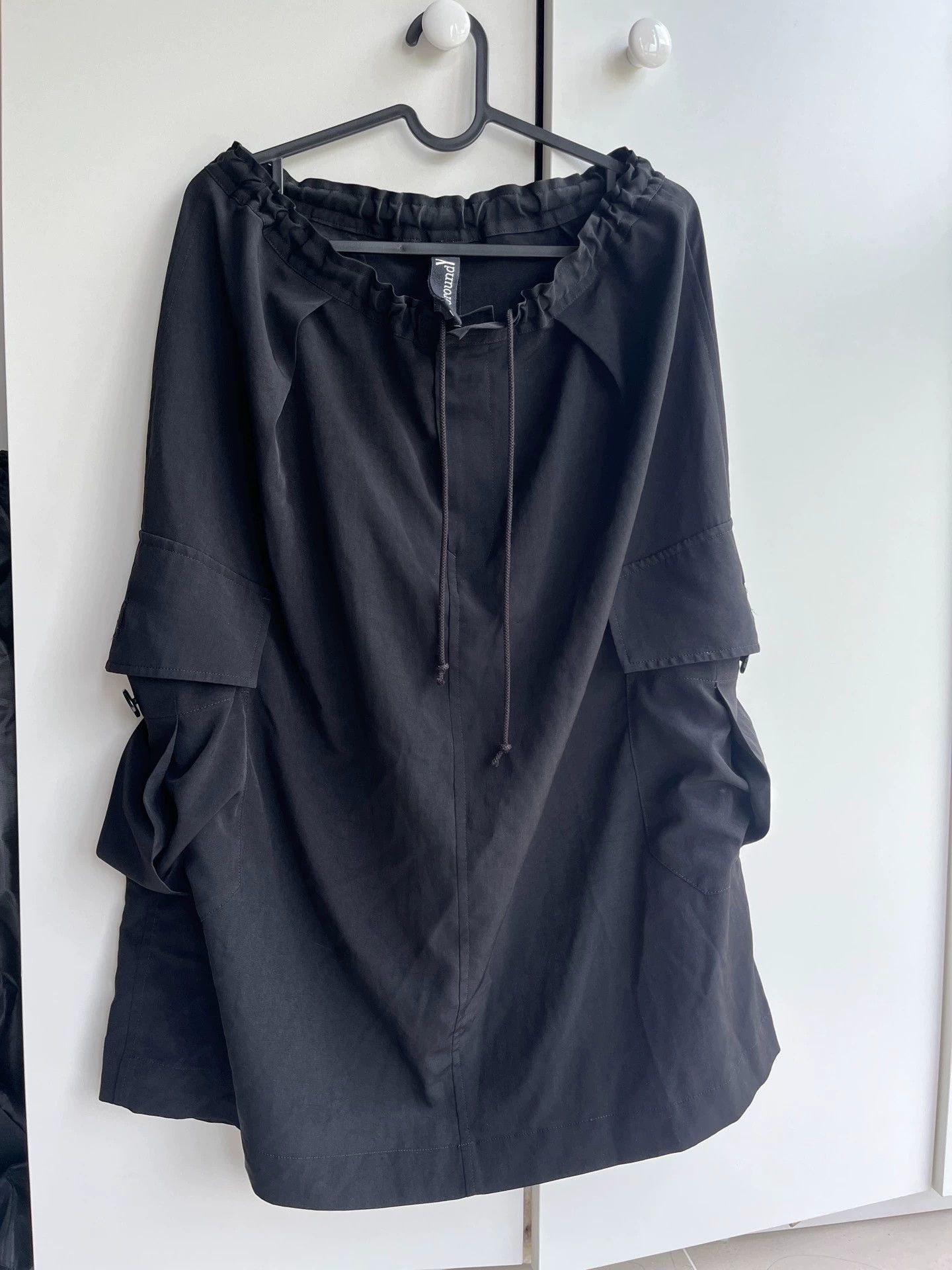 Yohji Yamamoto Yohji Yamamoto Ground Y 1 umbrella skirt soft silk Size 26" / US 2 / IT 38 - 1 Thumbnail