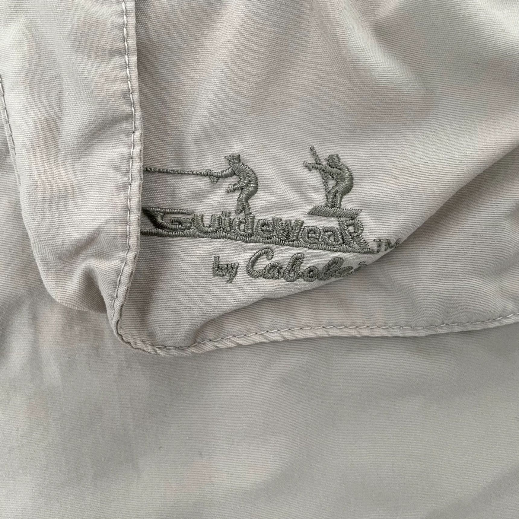 Vintage Vintage Cabela's Long Sleeve Button-Up Shirt Men XL Beige Nylon Casual Outdoor Fish Guidewear Size US XL / EU 56 / 4 - 4 Thumbnail