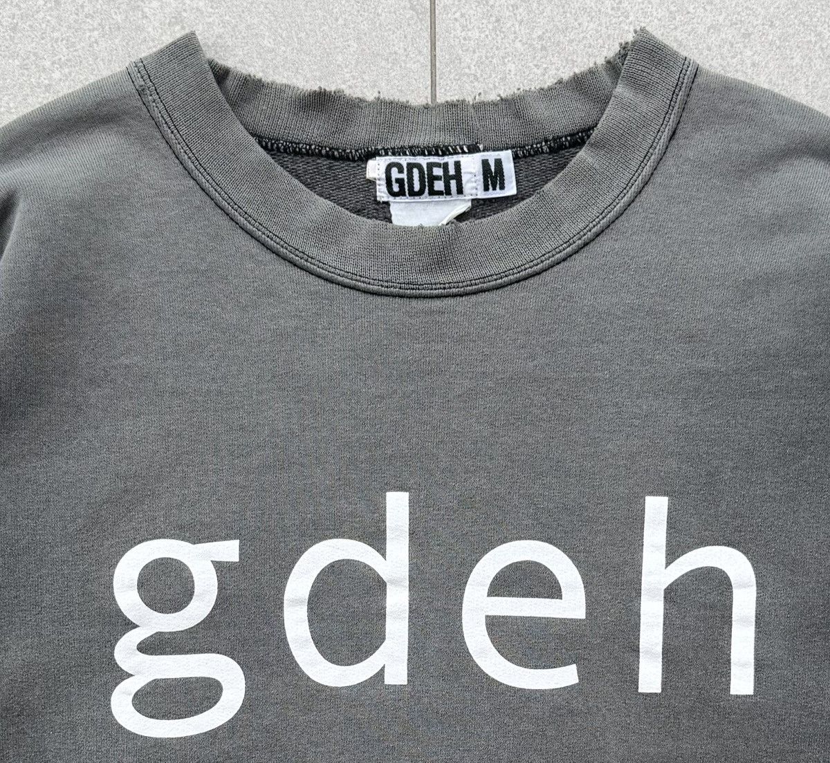 GOODENOUGH Vintage 2002 Goodenough "gdeh" Faded Crewneck Sweatshirt Size US M / EU 48-50 / 2 - 3 Thumbnail