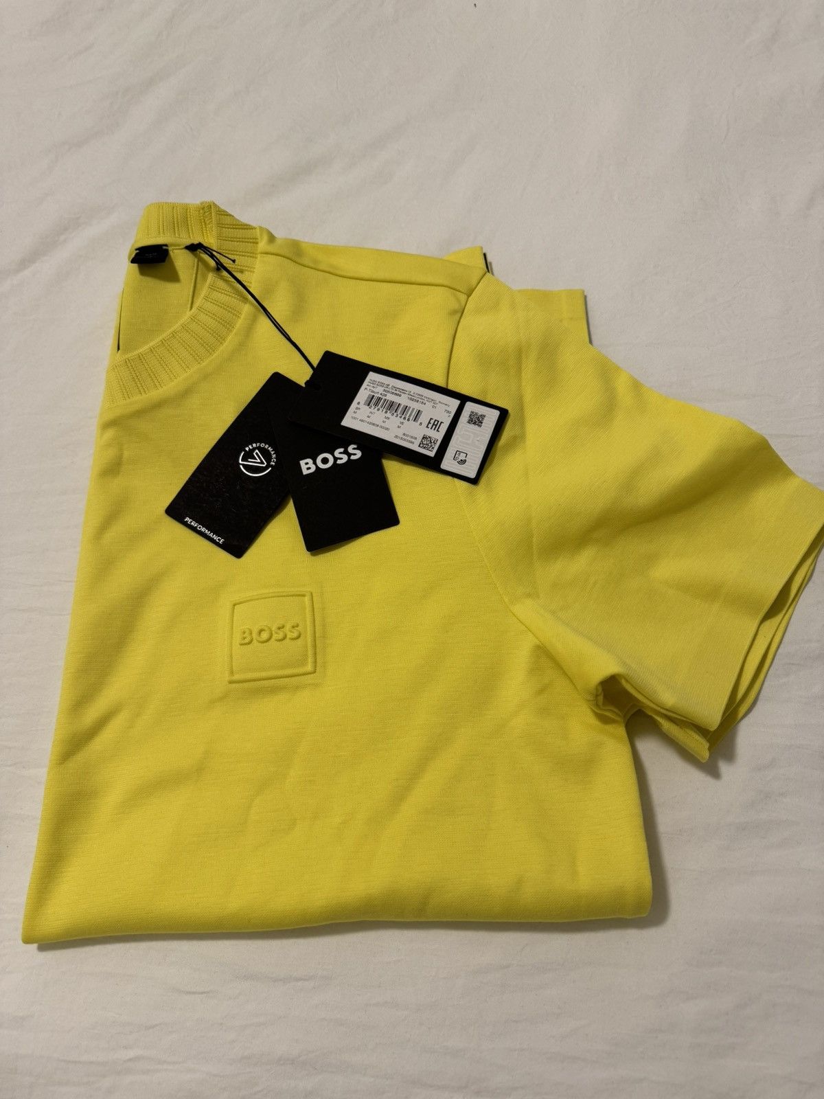 Hugo Boss Embossed Logo Hugo Boss Performance T-Shirt Size US M / EU 48-50 / 2 - 3 Thumbnail