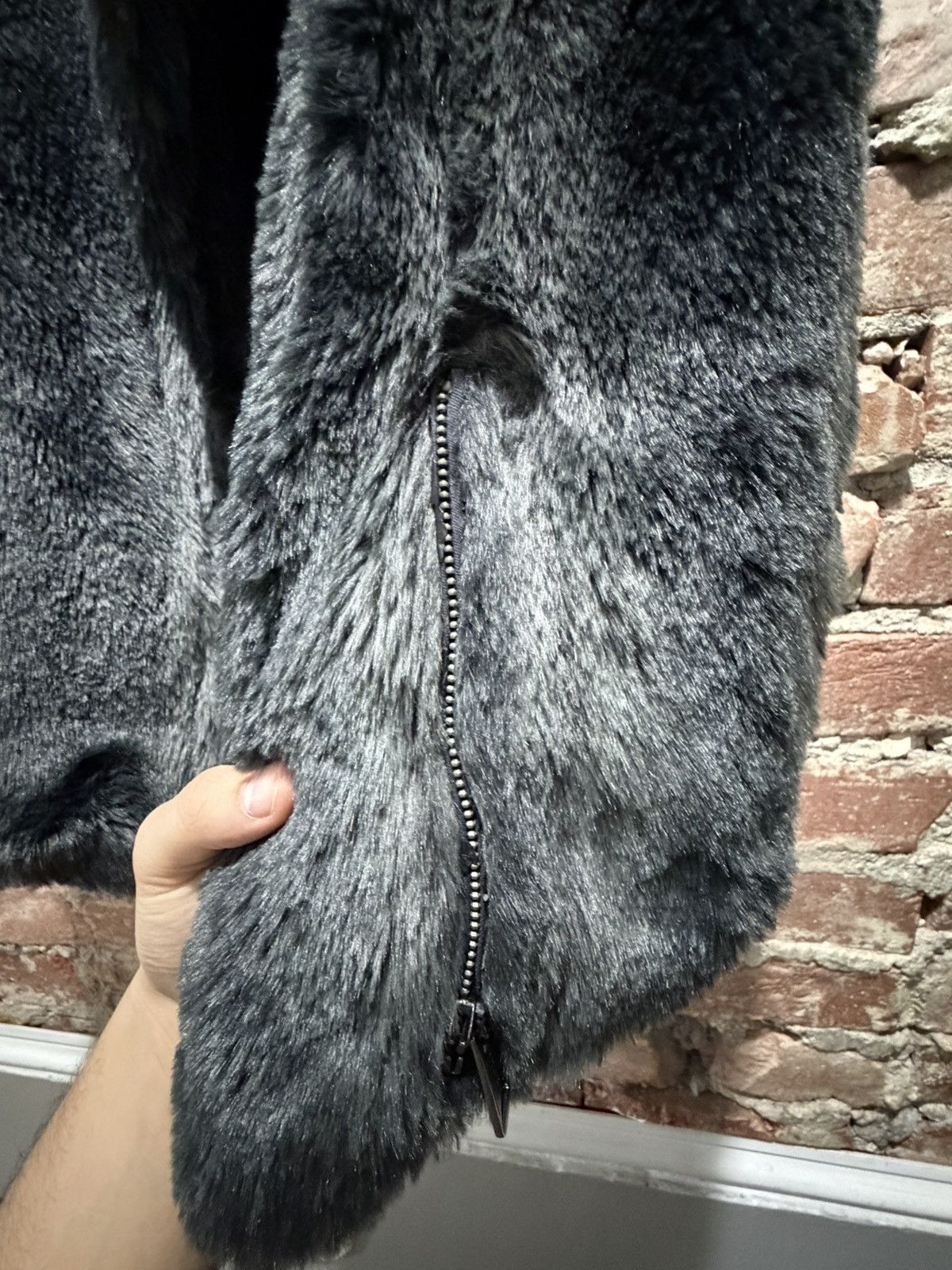 Tommy Hilfiger Faux Fur Jacket Size S / US 4 / IT 40 - 3 Thumbnail