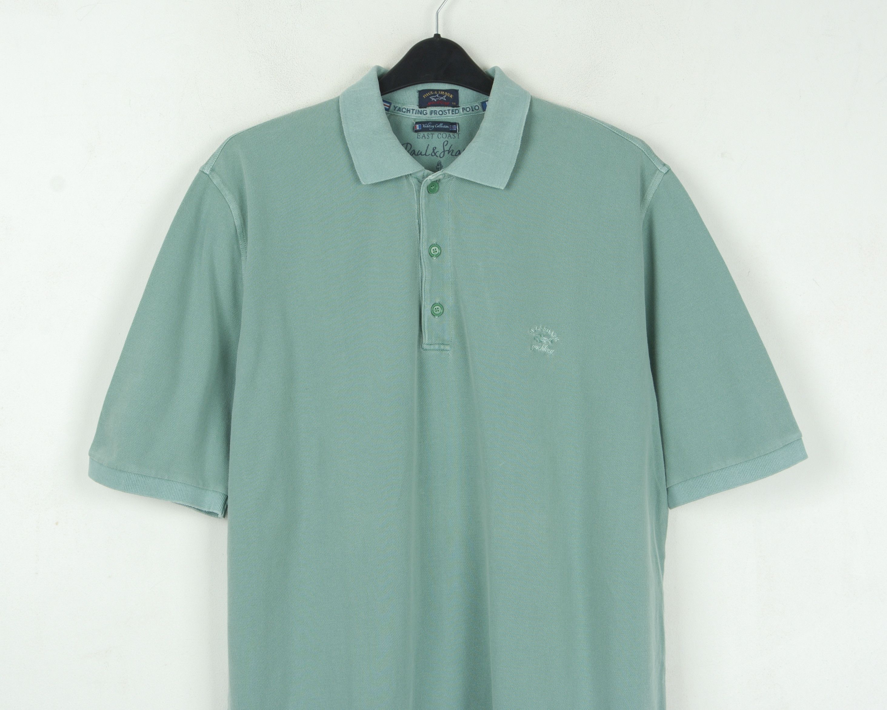 Paul & Shark Polo Sailing Shirt Short Rugby Sleeved Golf Casual Top Size US XXL / EU 58 / 5 - 2 Thumbnail