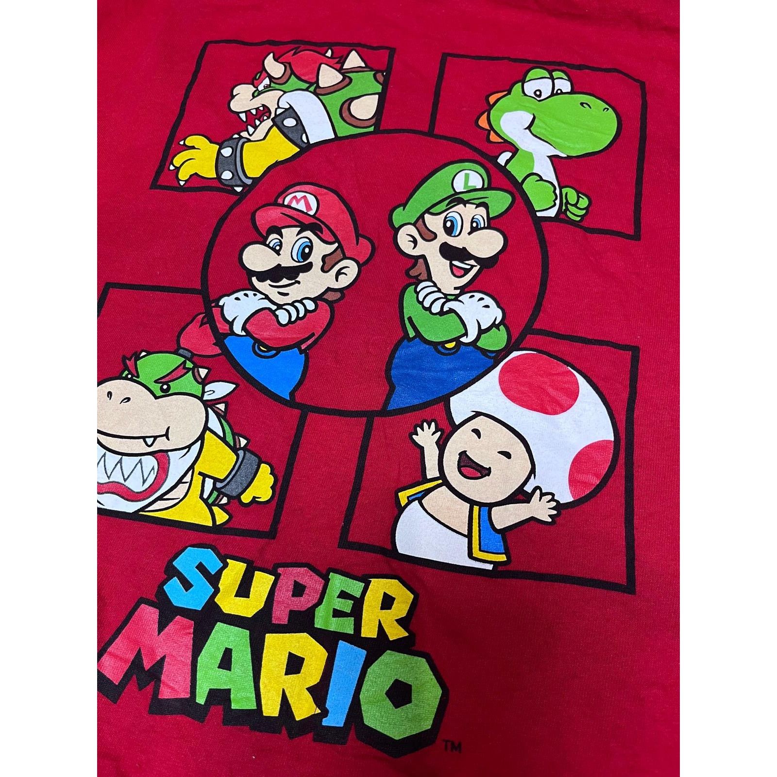 Other 👾 Super Mario Characters Graphic Tee – Nintendo Size L Size US L / EU 52-54 / 3 - 3 Thumbnail