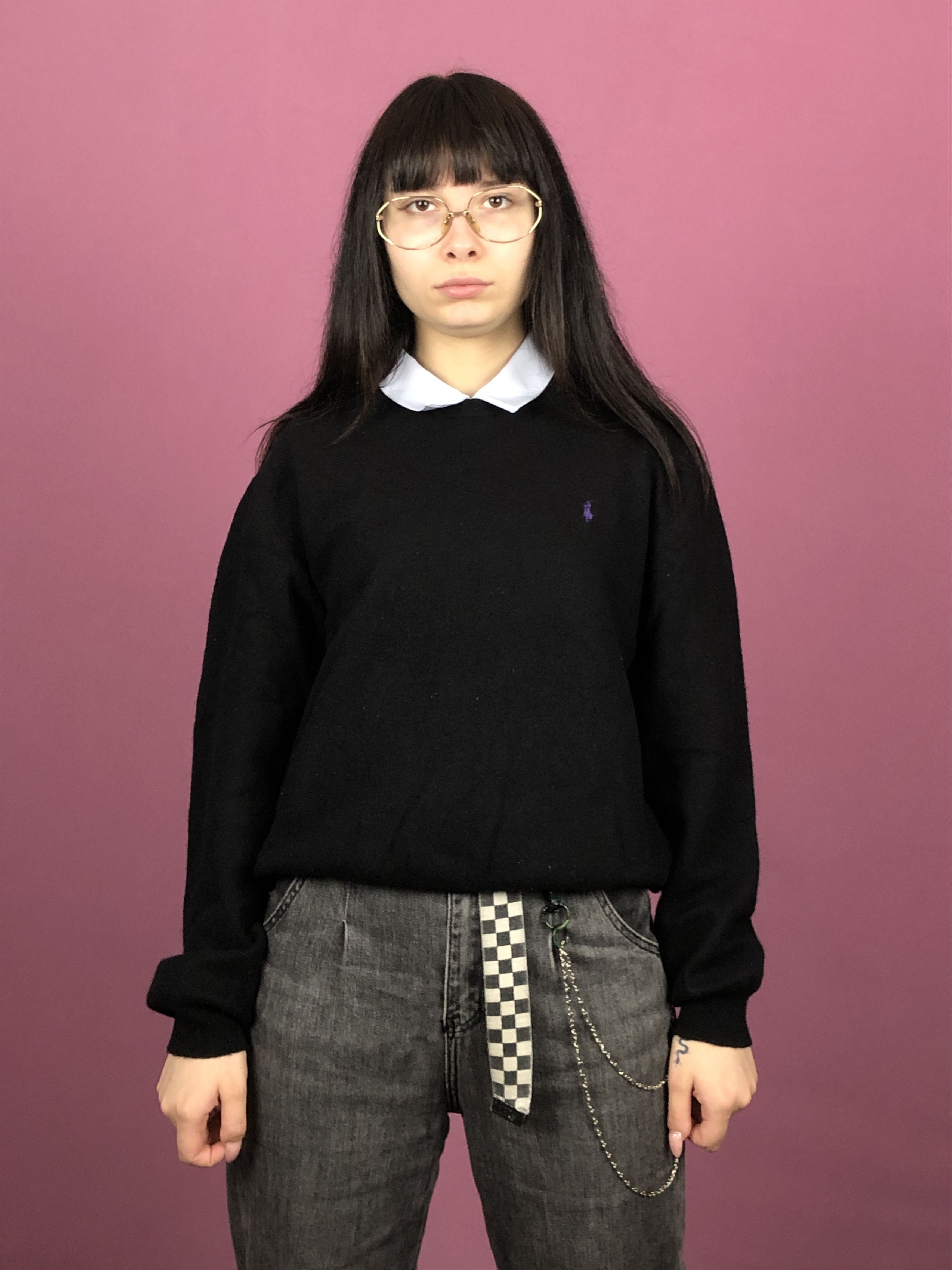 Polo Ralph Lauren × Ralph Lauren × Vintage 90s Polo Ralph Lauren Vintage Women's Sweater - XL Size XL / US 12-14 / IT 48-50 - 1 Thumbnail