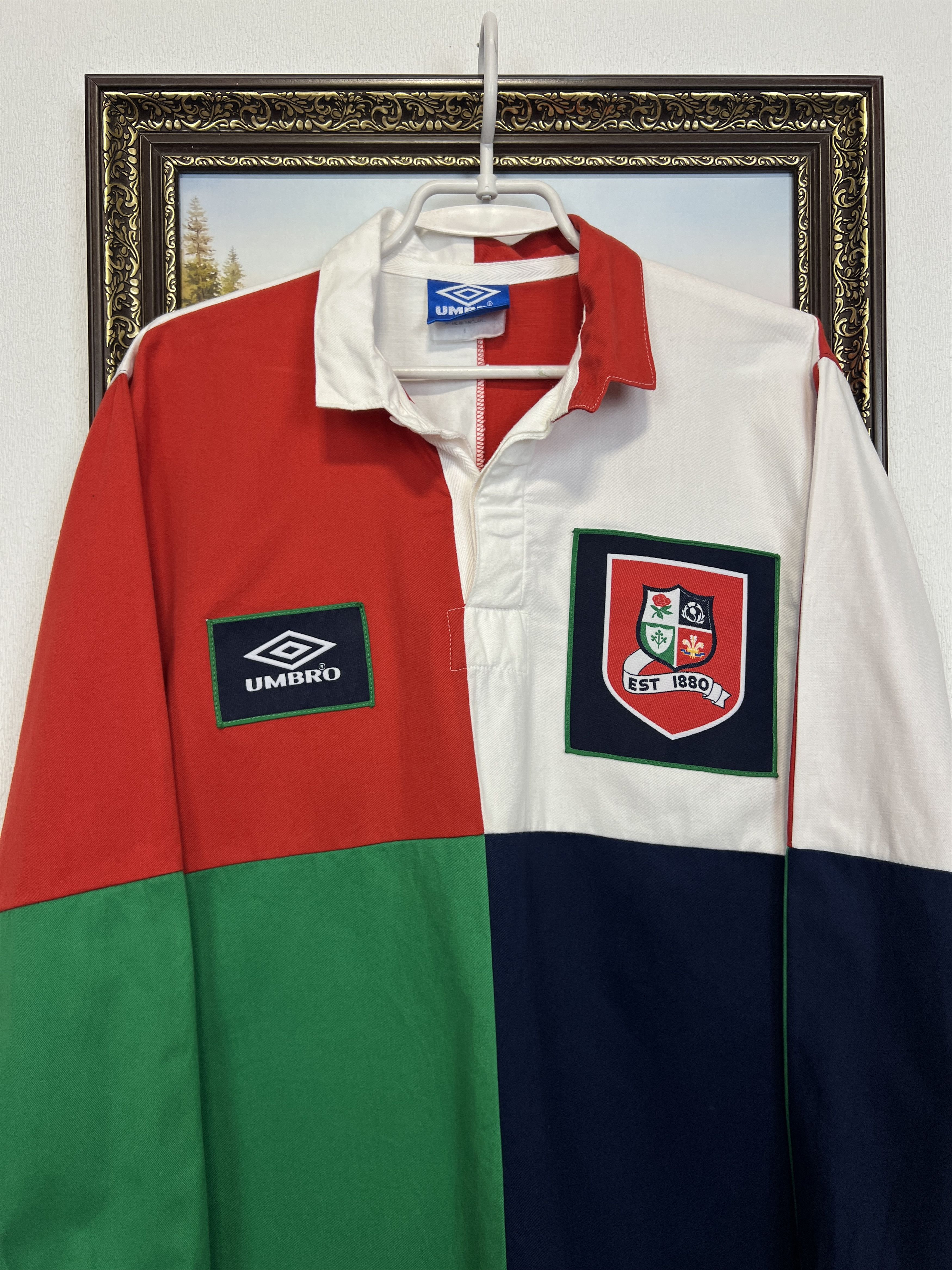 Umbro Vintage British and Irish Lions Rugby Union Jersey Trikot Size US M / EU 48-50 / 2 - 2 Thumbnail