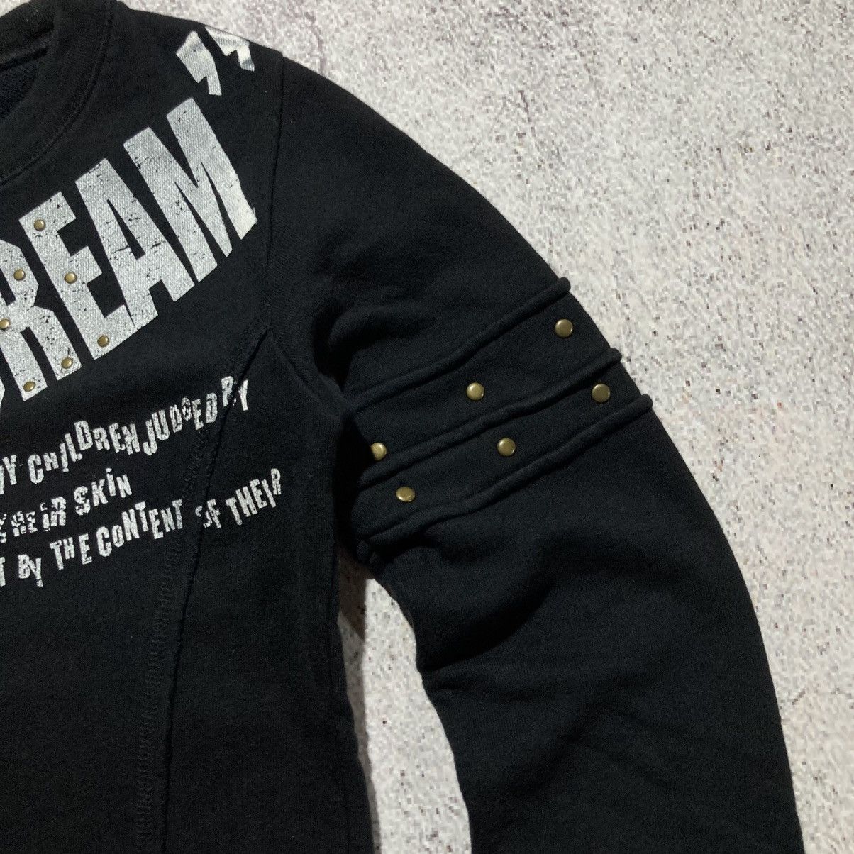 Japanese Brand 2000s Japanese Studed Sex Pot Style Lgb Punk Gothic Crewneck Size US S / EU 44-46 / 1 - 8 Thumbnail