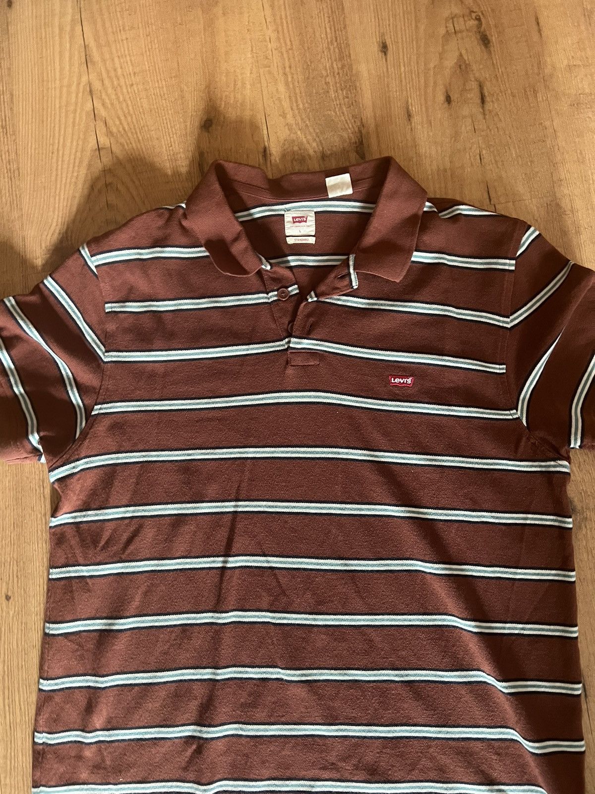 Levi's × Levi's Vintage Clothing Levi’s vintage polo t-shirt Size US L / EU 52-54 / 3 - 1 Thumbnail