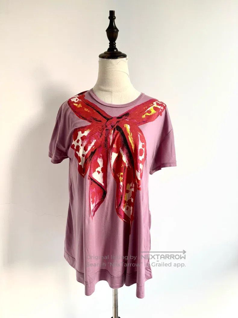 Vivienne Westwood Vivienne Westwood Pink Bow Tie Printed Short-Sleeve T-Shir Size M / US 6-8 / IT 42-44 - 2 Thumbnail