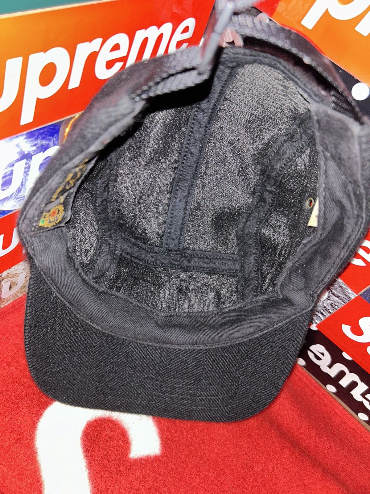 Supreme Supreme Loro Piana Camp Cat Hat Black Wool FW11 Size ONE SIZE - 6 Thumbnail