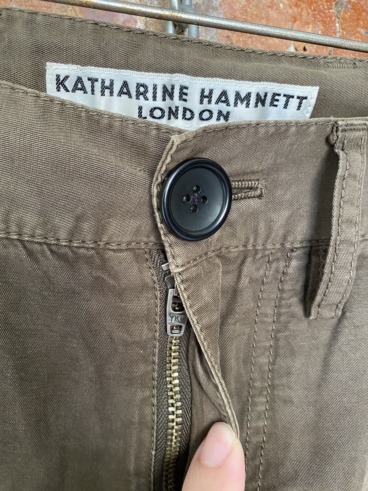 Katharine Hamnett London Vtg Katharine Hamnett London multipocket cargos pants Size US 30 / EU 46 - 13 Thumbnail