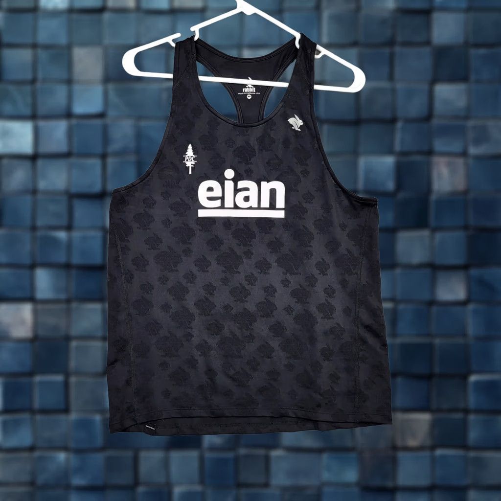Vintage Rabbit Women’s Black EIAN Print Tank Top M Regular Sleeveless Sport Activewear Size M / US 6-8 / IT 42-44 - 1 Thumbnail