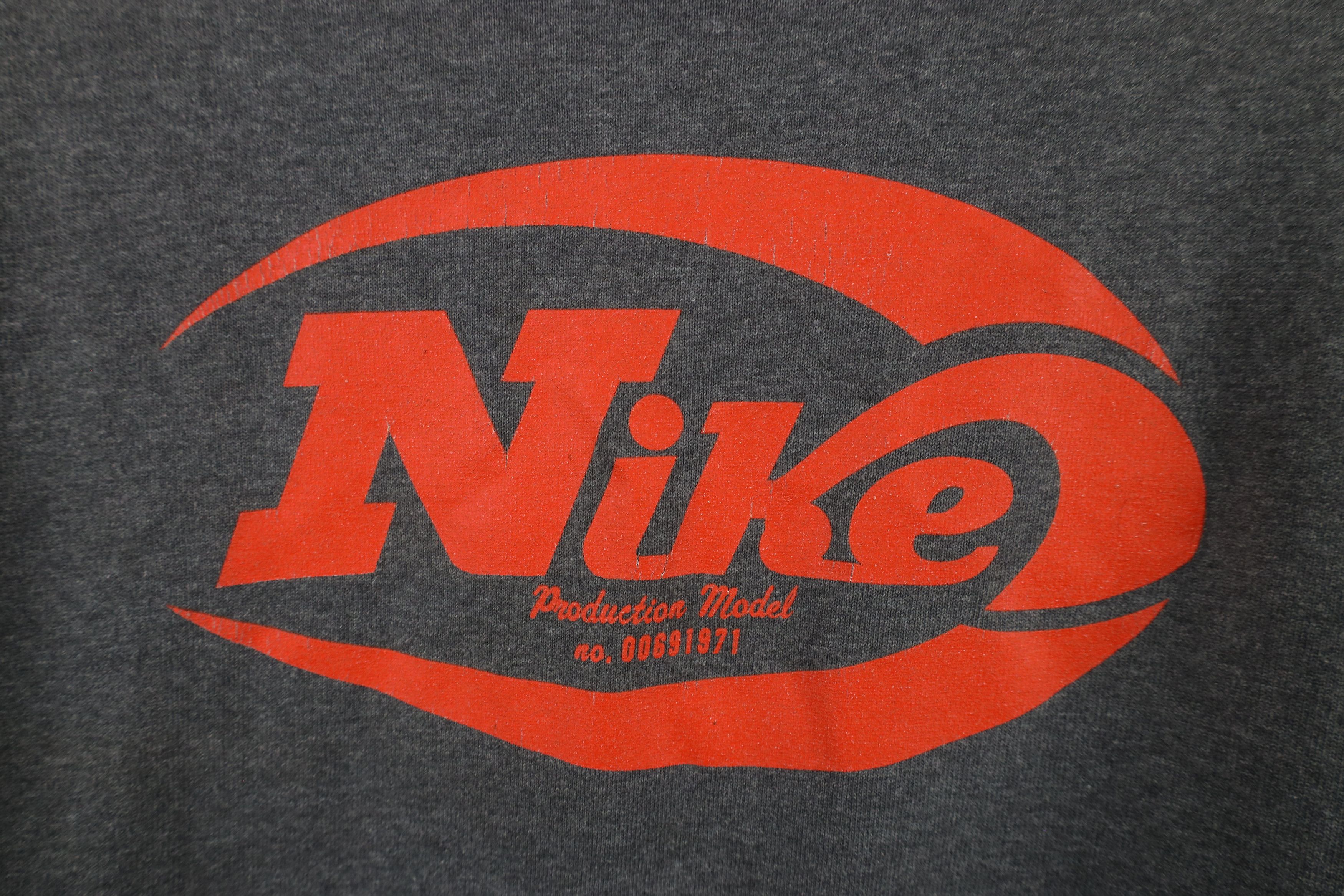 Nike × Vintage Vintage 90s Y2K Nike Racing Flag Long Sleeve T-Shirt USA Size US XL / EU 56 / 4 - 12 Thumbnail