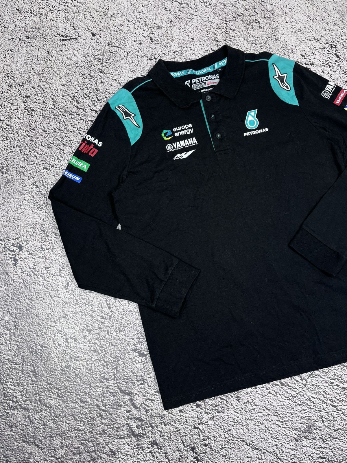 Alpinestars Petronas Yamaha Factory Alpinestars longsleeve polo shirt XL Size US XL / EU 56 / 4 - 2 Thumbnail