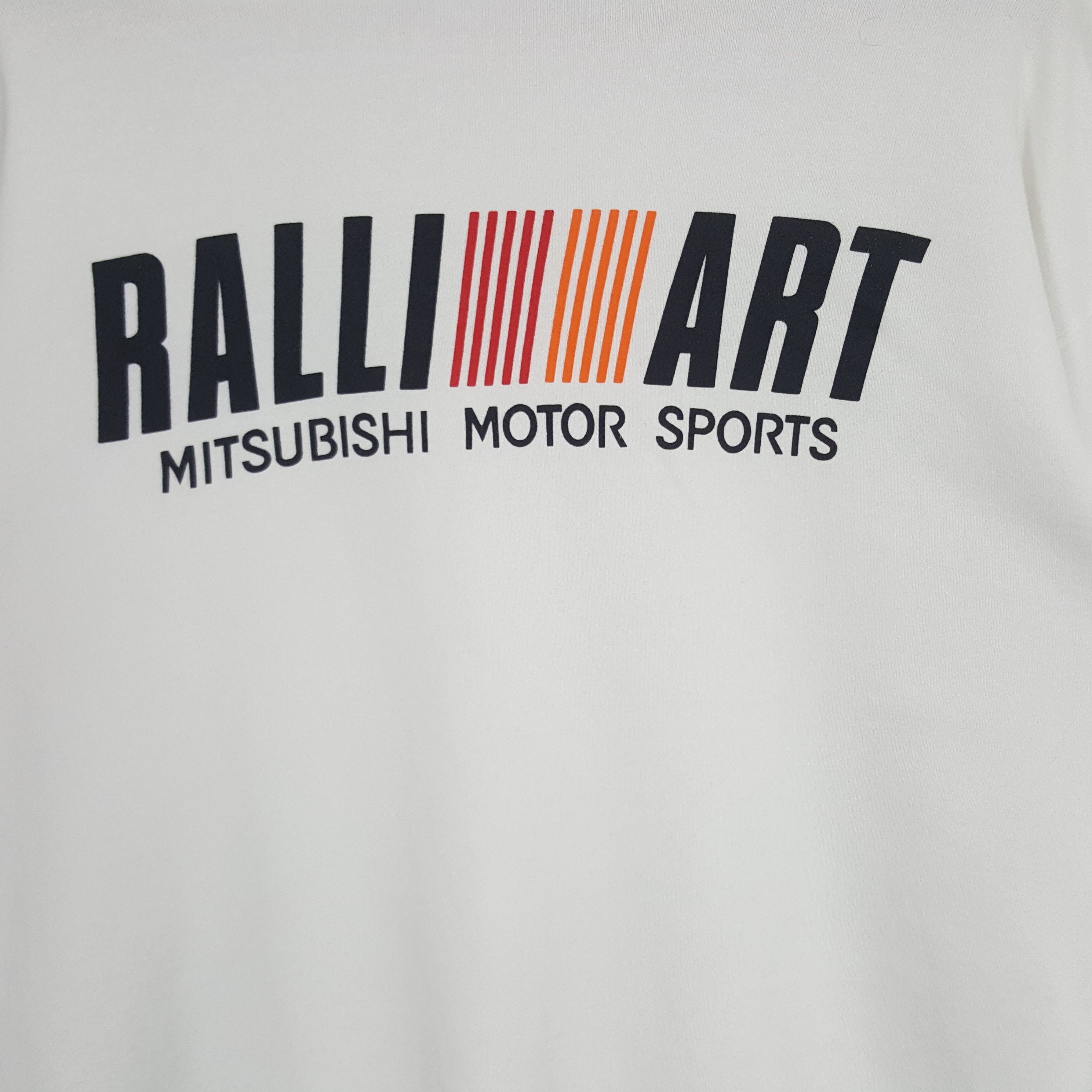 Japanese Brand × Vintage Vintage Ralli Art Mitsubishi Motorsports Racing Sweatshirt Size US L / EU 52-54 / 3 - 2 Thumbnail