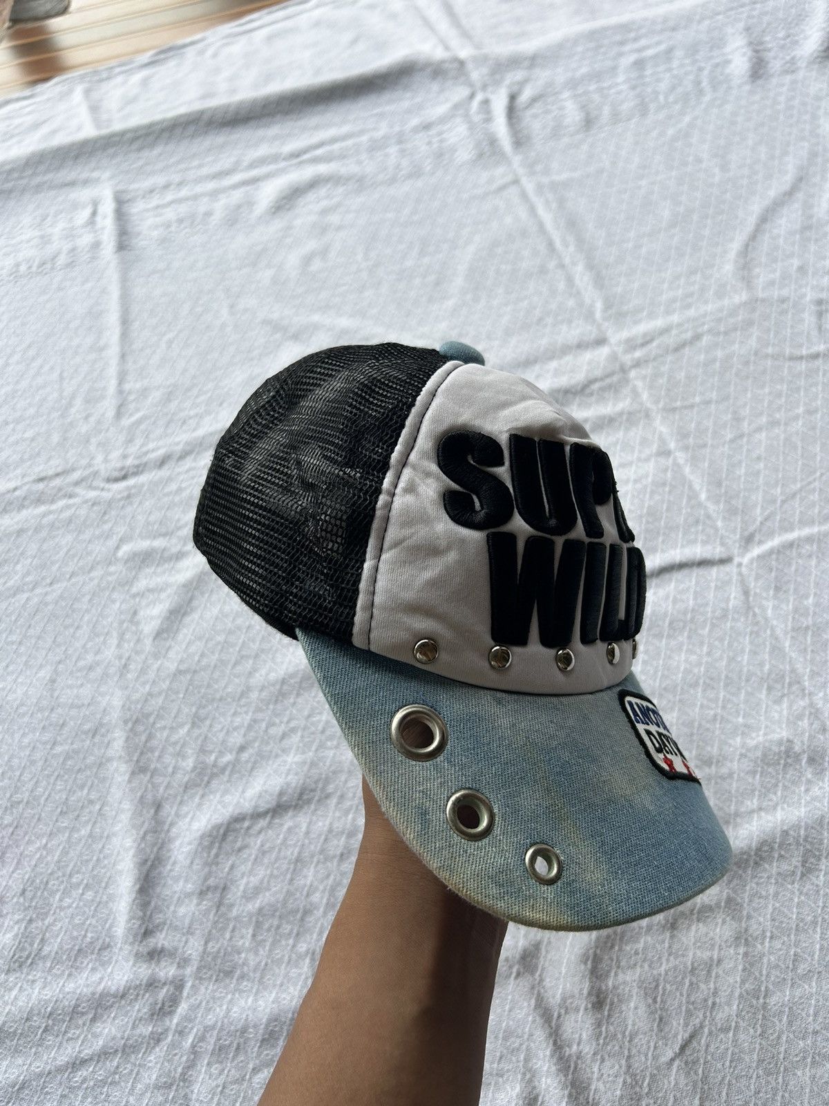 Japanese Brand Japanese style gothic trucker patch hats Size ONE SIZE - 2 Thumbnail