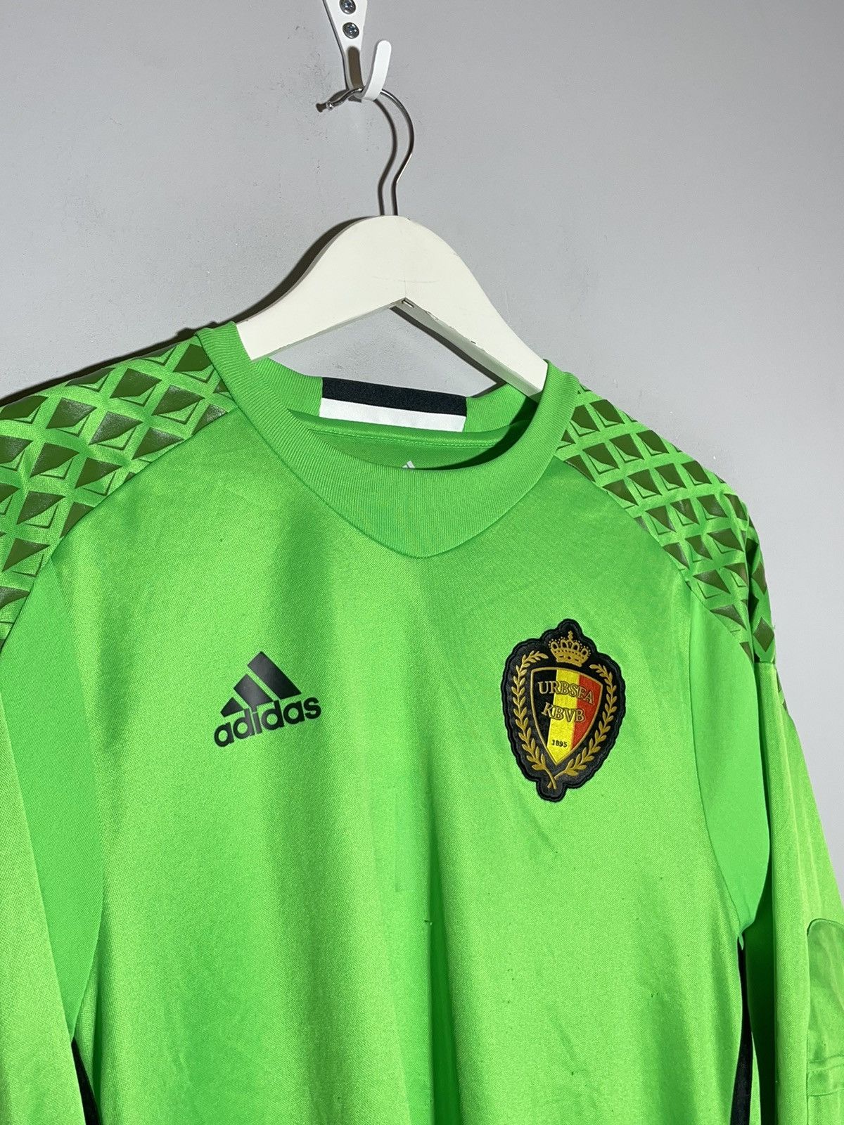 Adidas National Team Belgium Adidas 2016 Football Long Sleeve Size US S / EU 44-46 / 1 - 3 Thumbnail