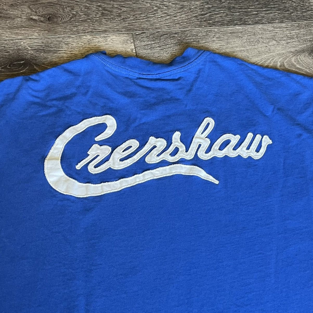 Essentials Fear of God Essentials TMC Crenshaw Blue Cobalt Logo T Shirt Size US XL / EU 56 / 4 - 5 Thumbnail